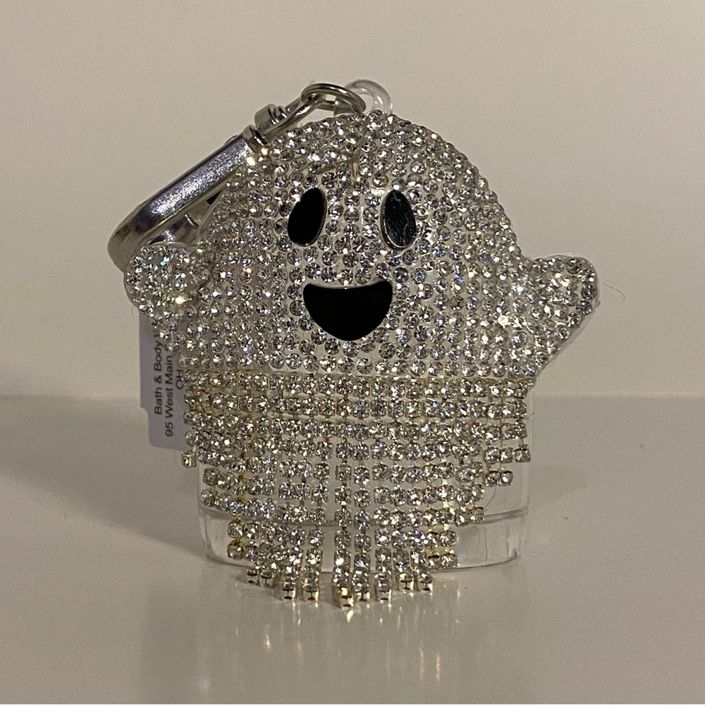 Bath & Body Works Rhinestone Ghost Pocketbac Holder